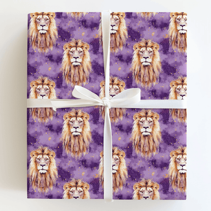 Lion Luxe - Wrapping Paper - Aspen & Arlo