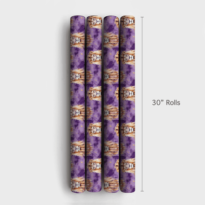 Lion Luxe - Wrapping Paper - Aspen & Arlo