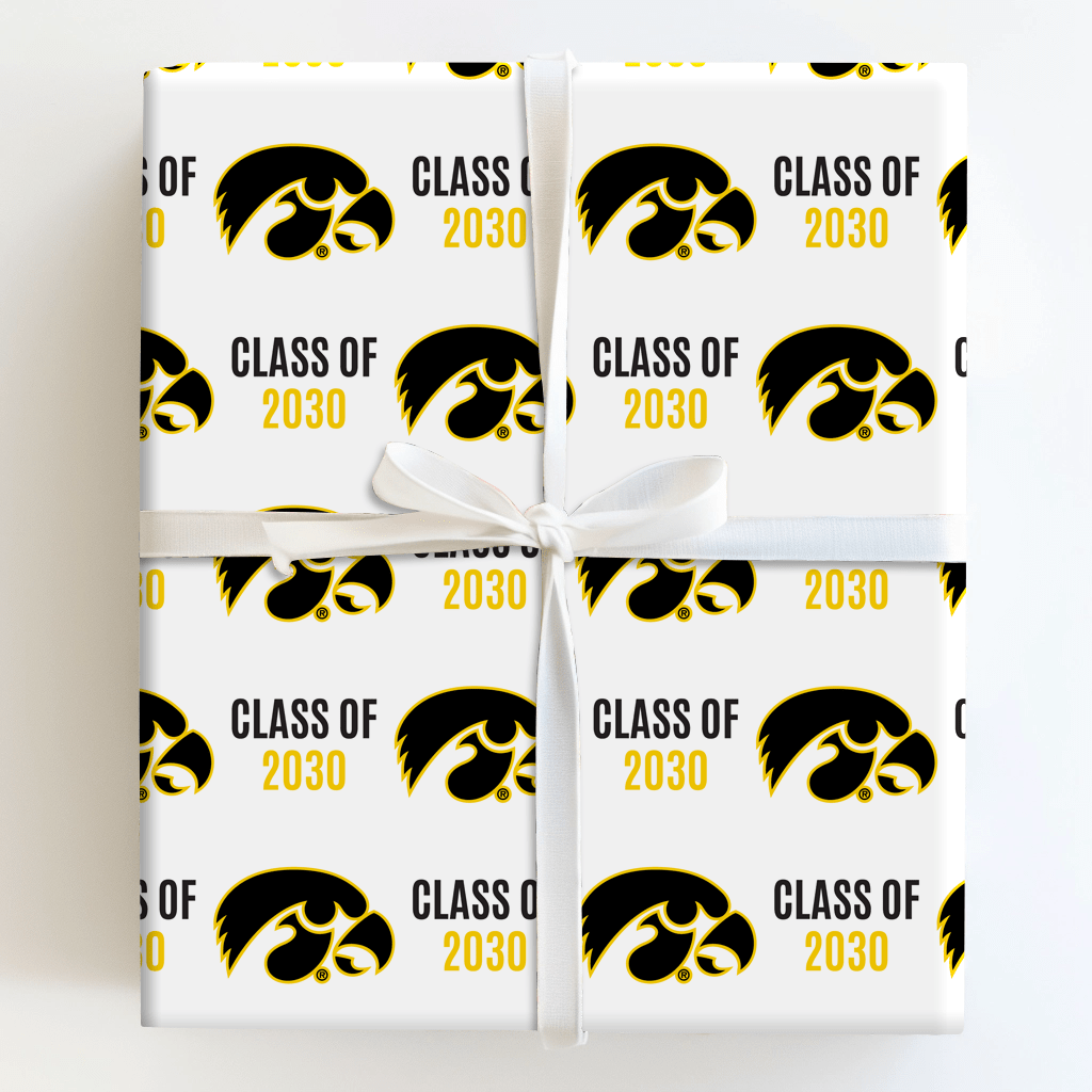 Iowa Class of 2030 - Wrapping Paper - Aspen & Arlo