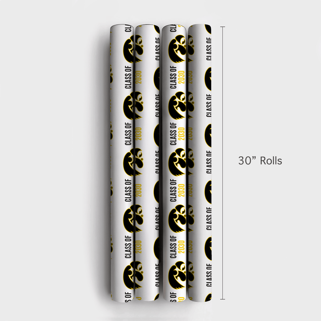 Iowa Class of 2030 - Wrapping Paper - Aspen & Arlo