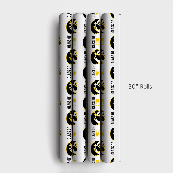 Iowa Class of 2030 - Wrapping Paper - Aspen & Arlo