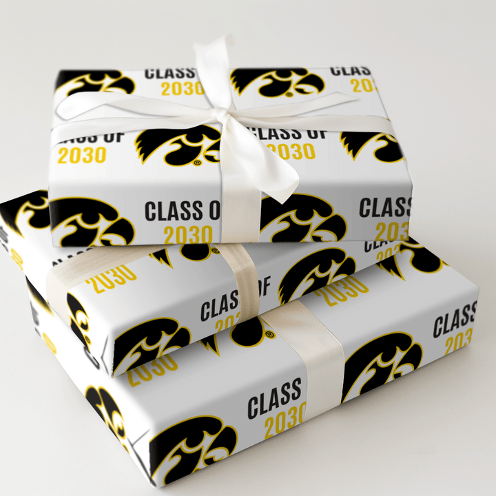 Iowa Class of 2030 - Wrapping Paper - Aspen & Arlo