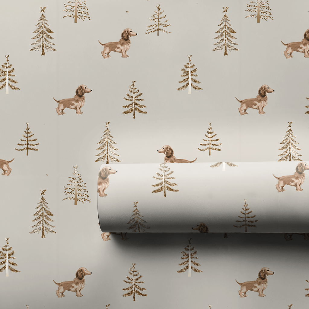 Sage Gold - Wrapping Paper - Aspen & Arlo