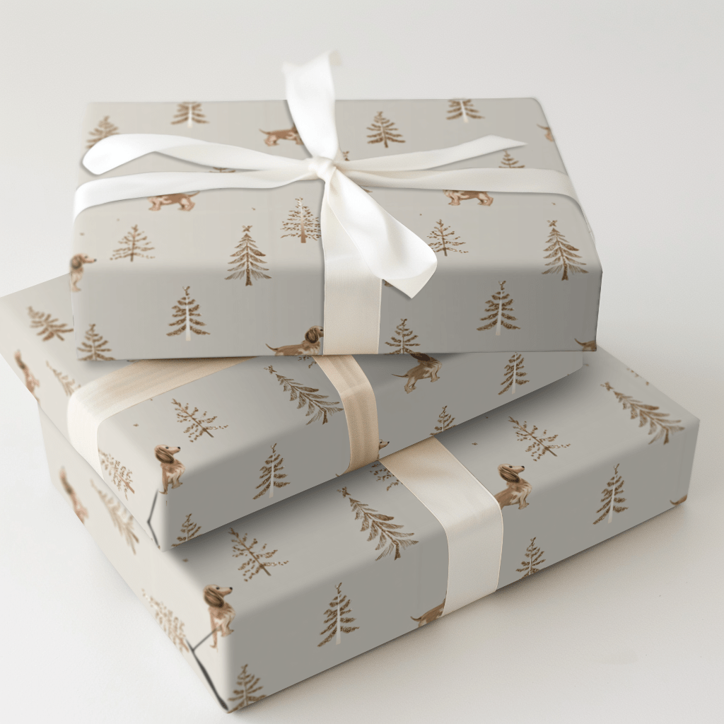 Sage Gold - Wrapping Paper - Aspen & Arlo