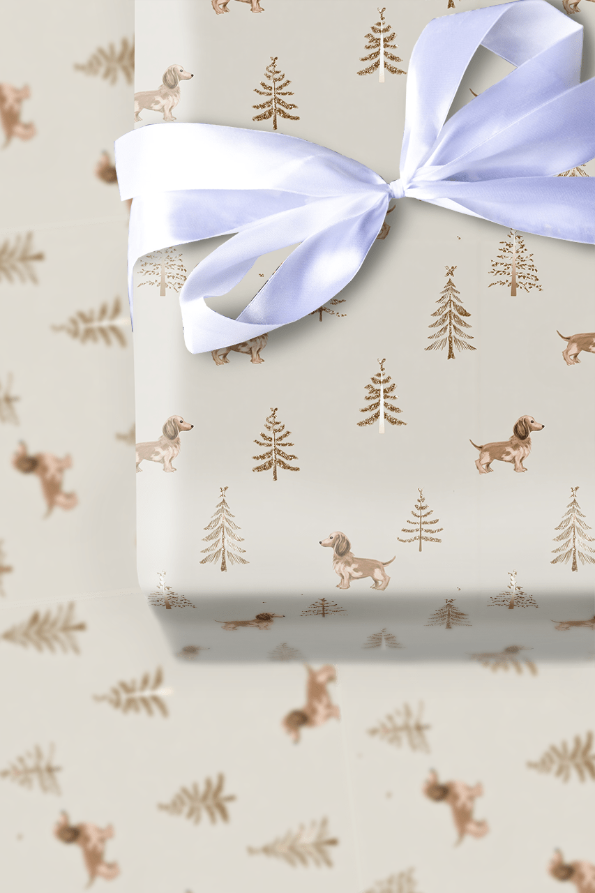 Sage Gold - Wrapping Paper - Aspen & Arlo