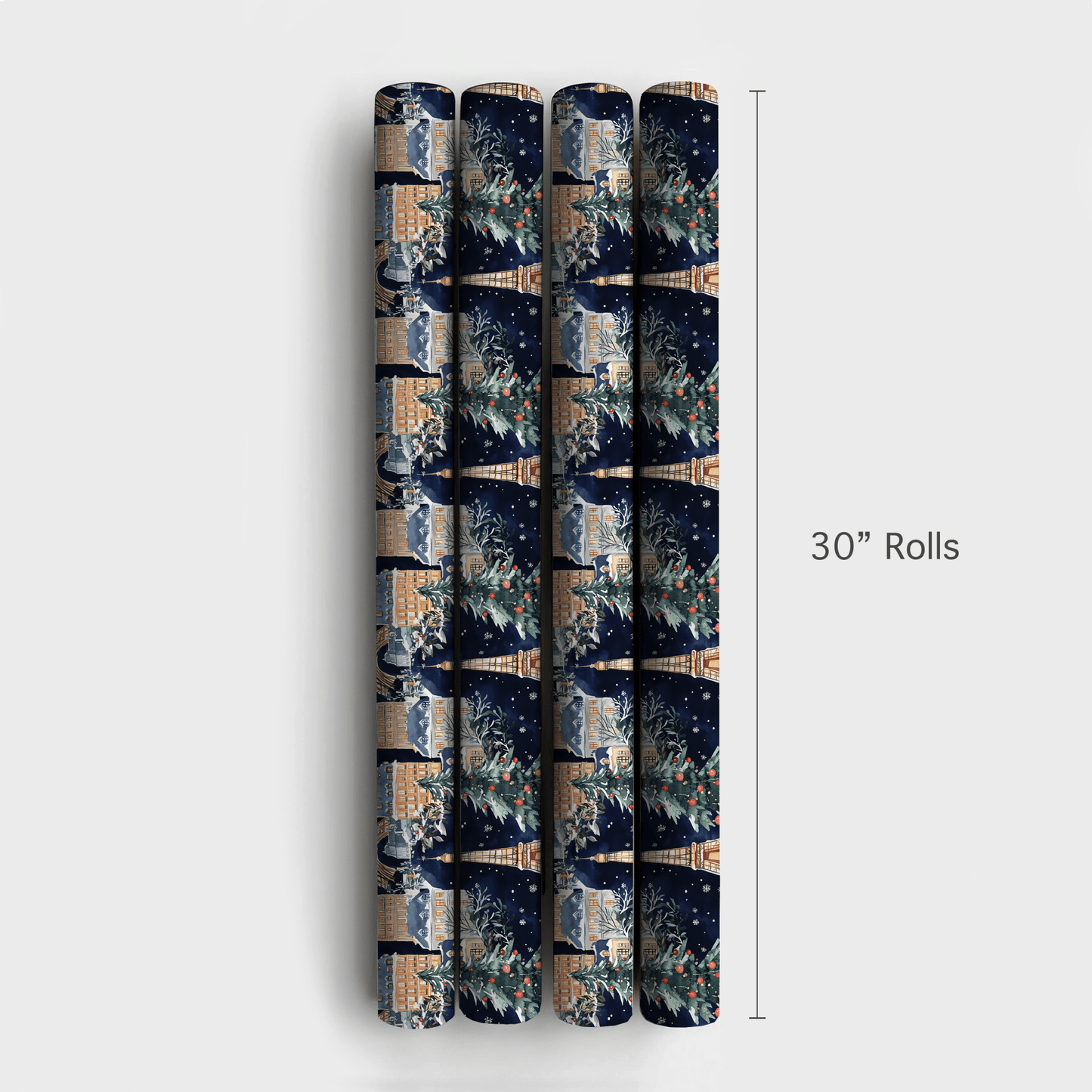 Parisian Frost - Wrapping Paper - Aspen & Arlo