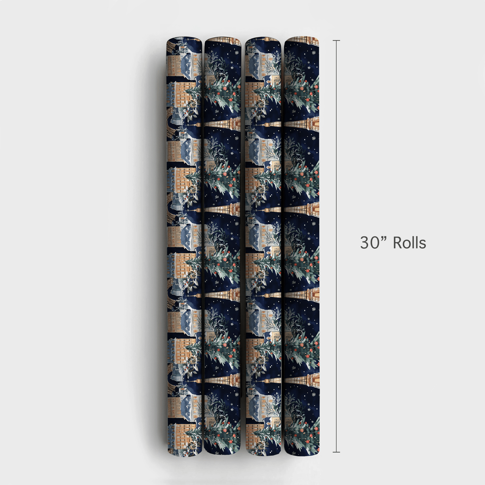 Parisian Frost - Wrapping Paper - Aspen & Arlo