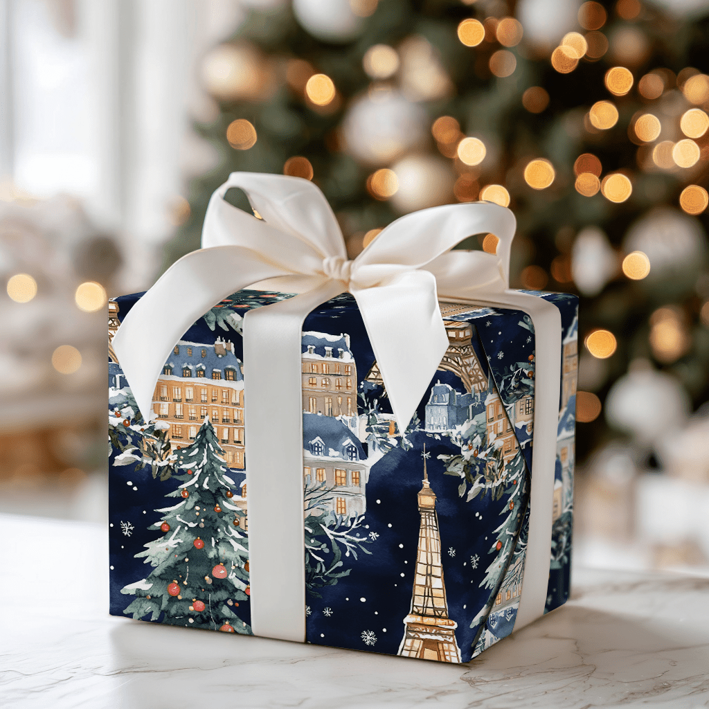 Parisian Frost - Wrapping Paper - Aspen & Arlo