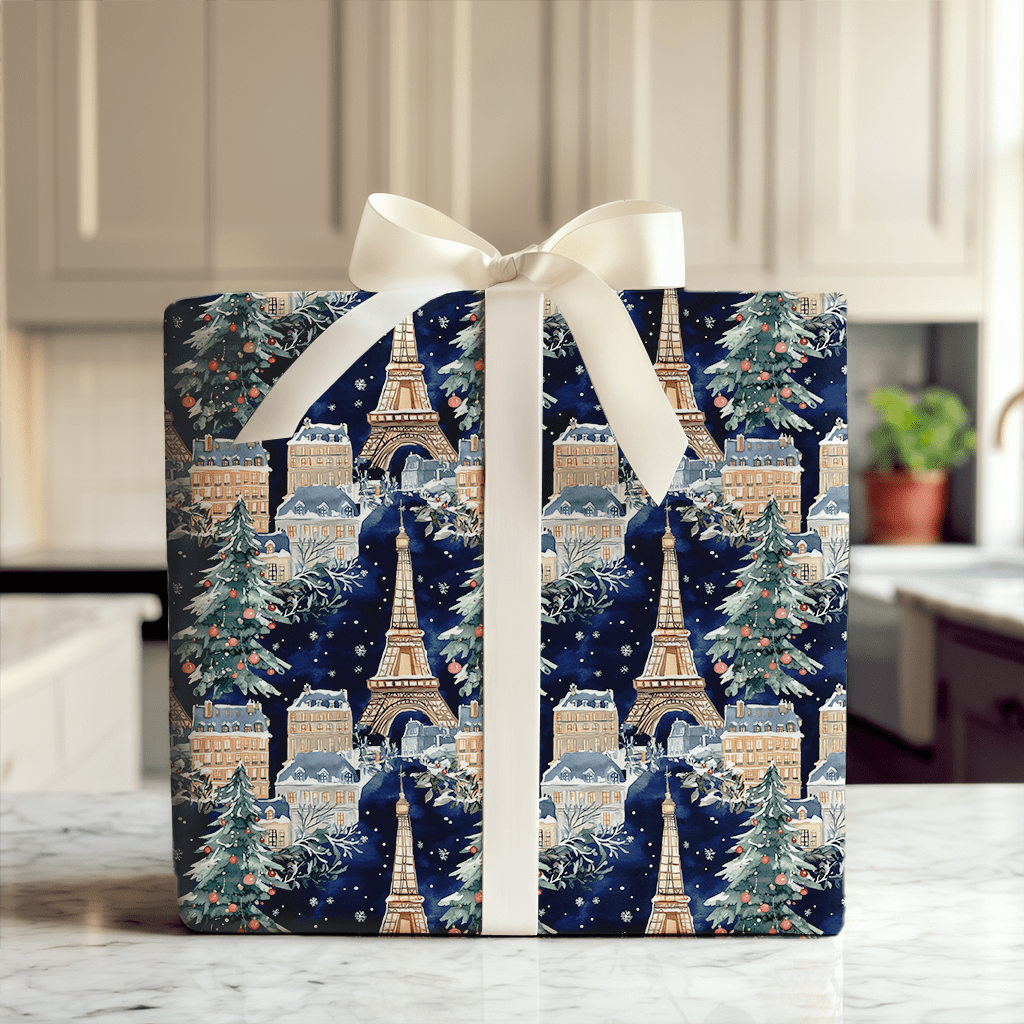 Parisian Frost - Wrapping Paper - Aspen & Arlo