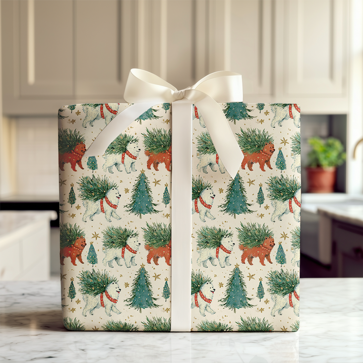 Santa Samoyeds