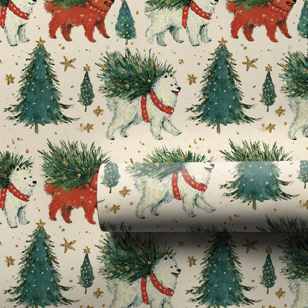 Santa Samoyeds