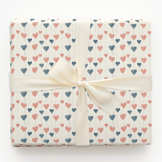 Balloon Hearts - Wrapping Paper - Aspen & Arlo