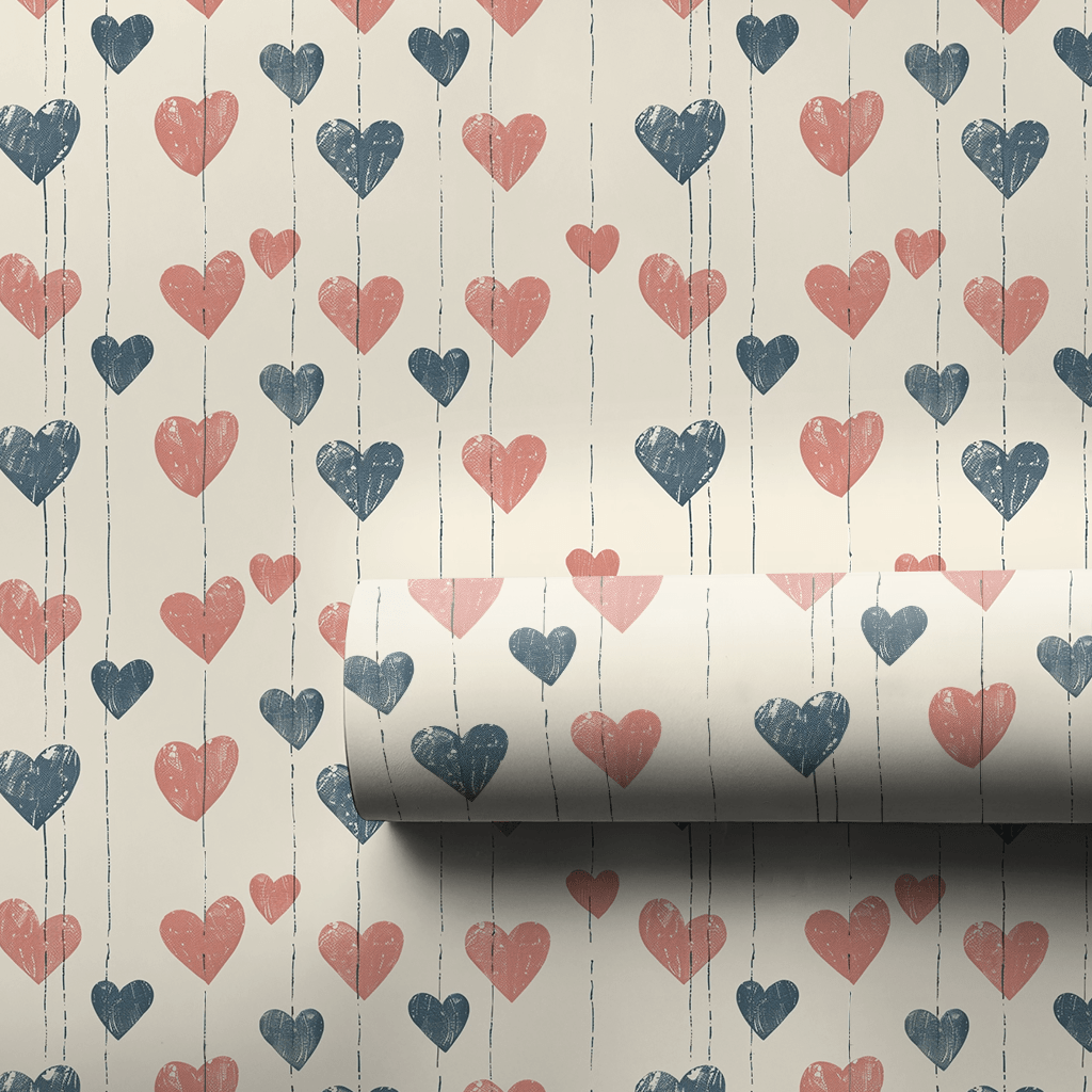 Balloon Hearts - Wrapping Paper - Aspen & Arlo