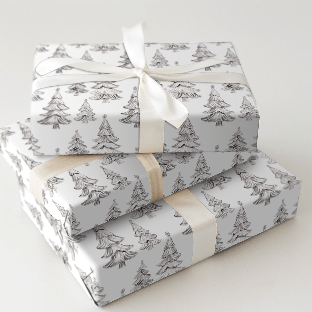 All Is Silver - Wrapping Paper - Aspen & Arlo