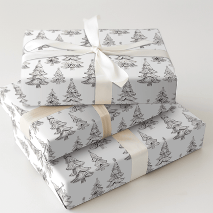 All Is Silver - Wrapping Paper - Aspen & Arlo