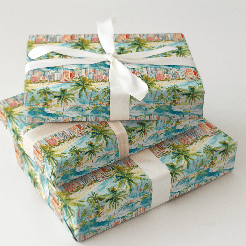 Aloha Noel - Wrapping Paper - Aspen & Arlo