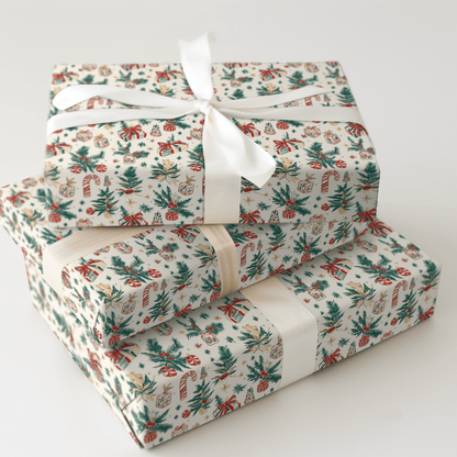 Antique Christmas Eve - Wrapping Paper - Aspen & Arlo
