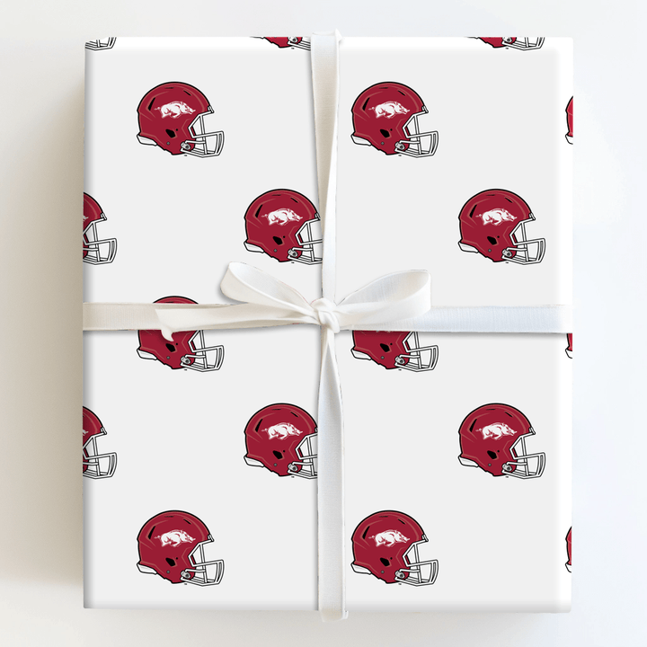 Arkansas Helmet - Wrapping Paper - Aspen & Arlo
