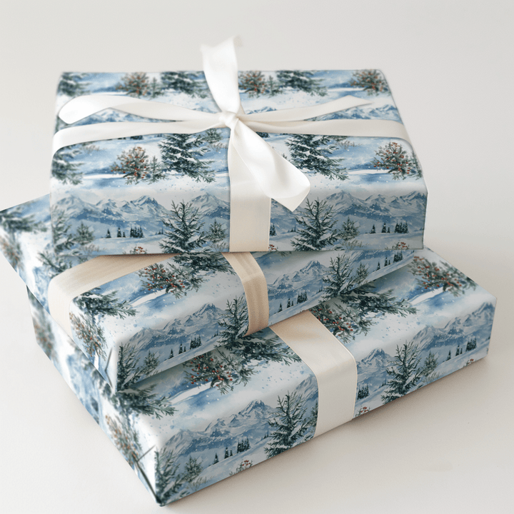 At a Glacial Pace - Wrapping Paper - Aspen & Arlo