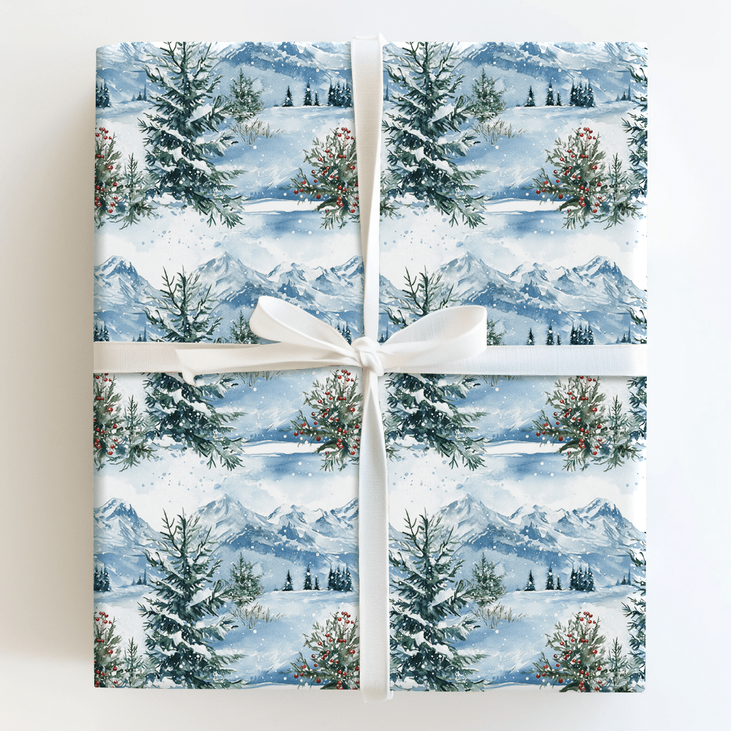 At a Glacial Pace - Wrapping Paper - Aspen & Arlo