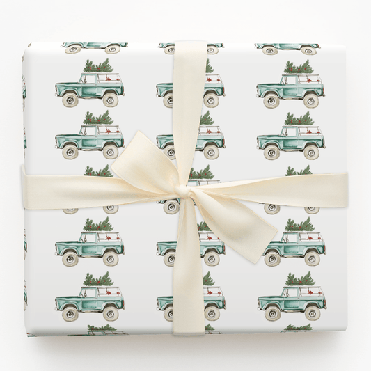 Back Road Holiday - Wrapping Paper - Aspen & Arlo