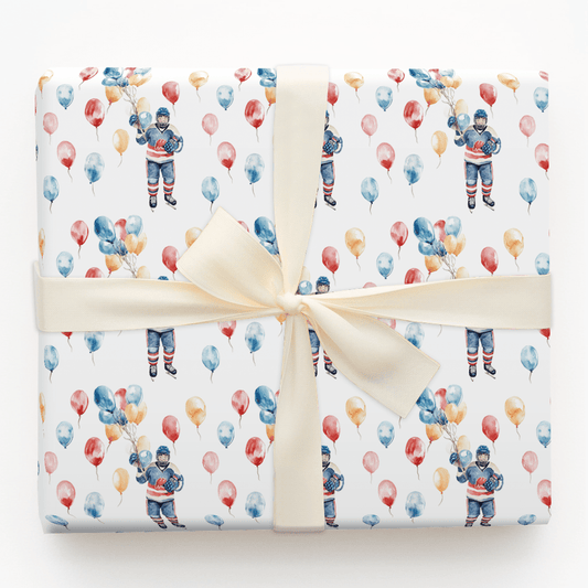Balloons and Blades - Wrapping Paper - Aspen & Arlo