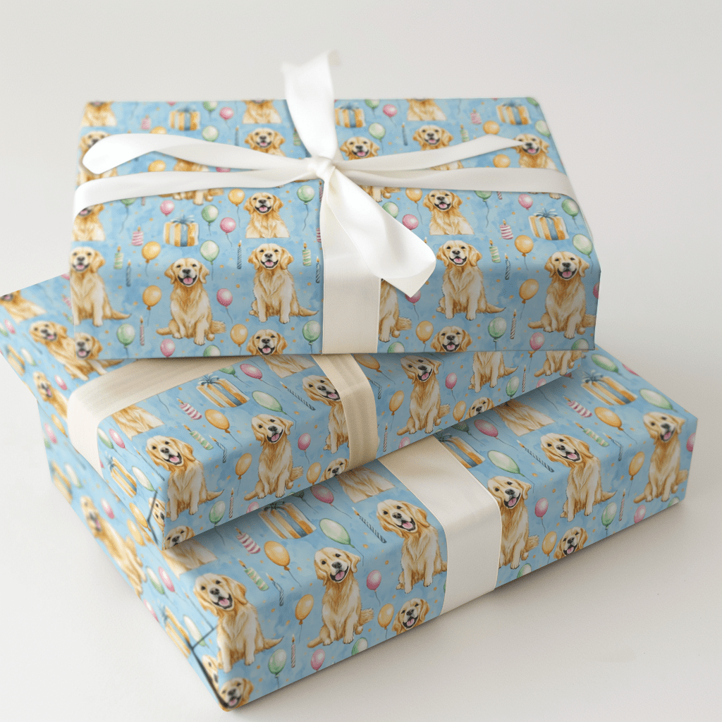 Barking Party - Wrapping Paper - Aspen & Arlo