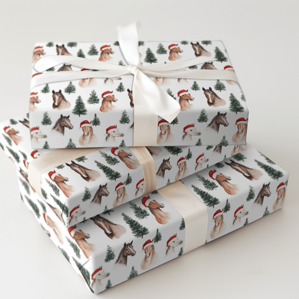 Barn Christmas Card - Wrapping Paper - Aspen & Arlo