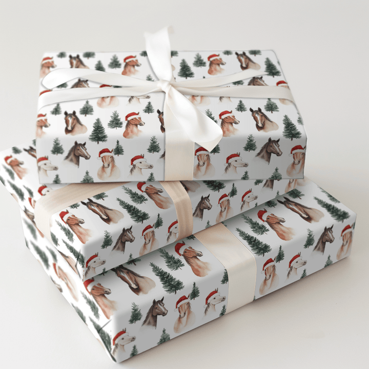 Barn Christmas Card - Wrapping Paper - Aspen & Arlo