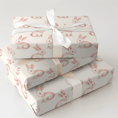 Bashful Pink - Wrapping Paper - Aspen & Arlo