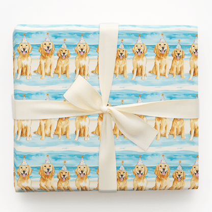 Beach Pawty - Wrapping Paper - Aspen & Arlo