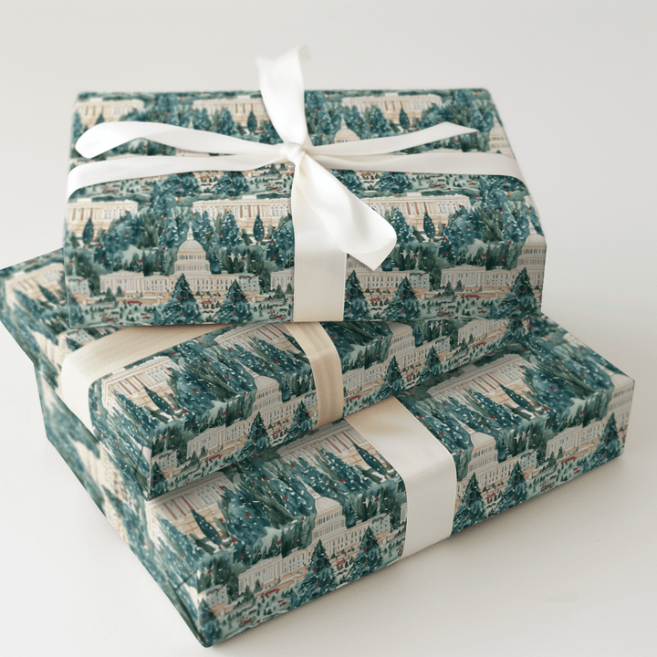 Bells On the Hill - Wrapping Paper - Aspen & Arlo