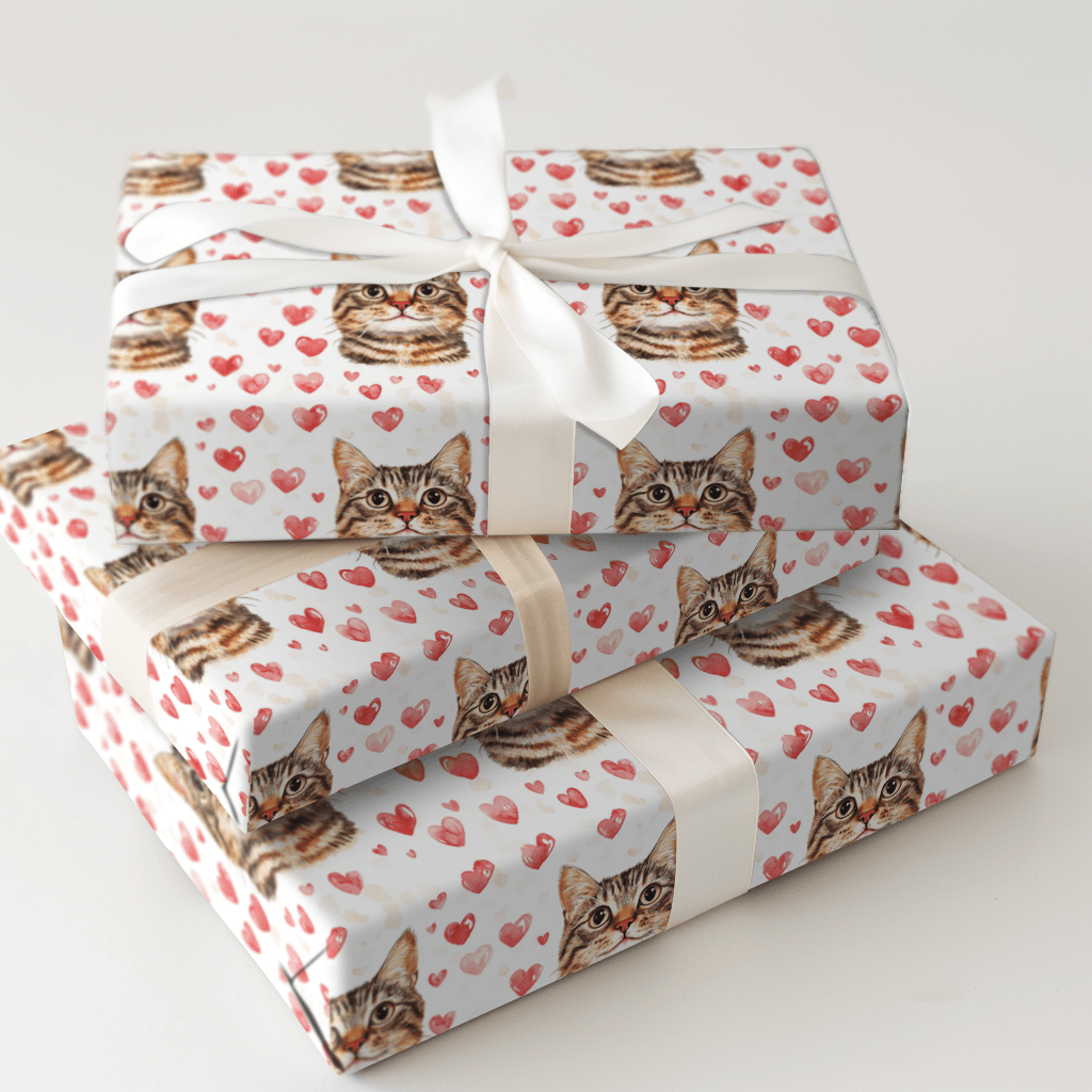 Bengal Valentine - Wrapping Paper - Aspen & Arlo