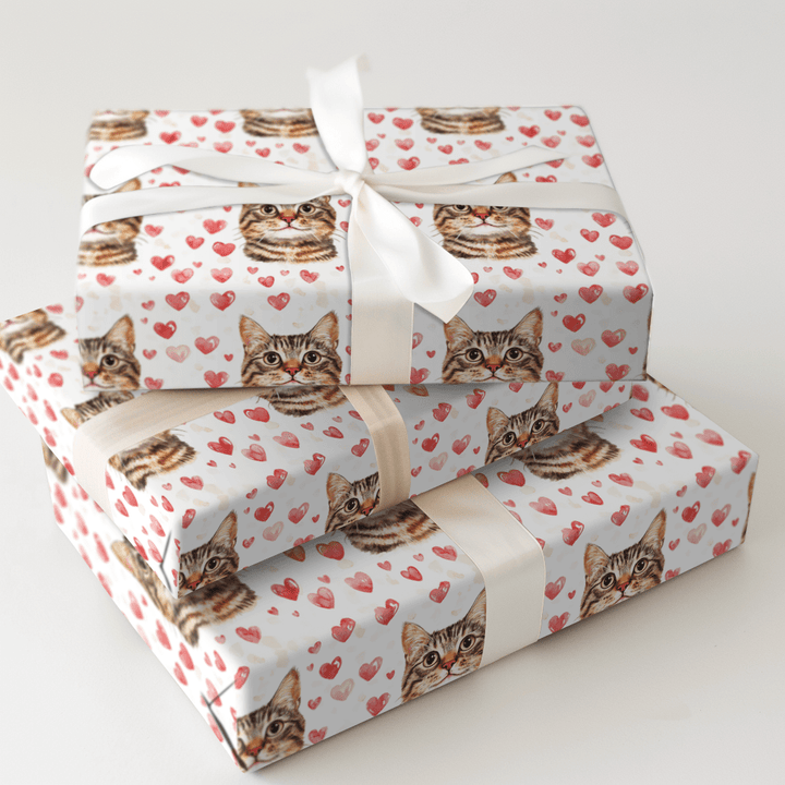 Bengal Valentine - Wrapping Paper - Aspen & Arlo