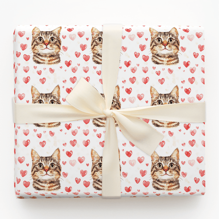 Bengal Valentine - Wrapping Paper - Aspen & Arlo