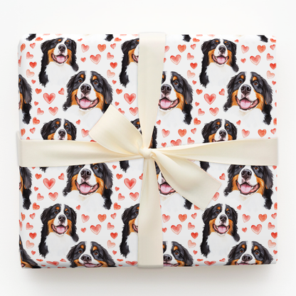 Bernese Mountain Dog Valentine