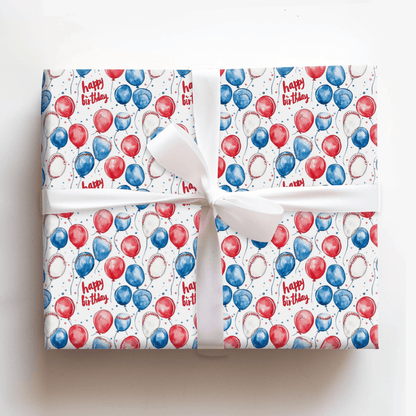 Birthday Grand Slam - Wrapping Paper - Aspen & Arlo