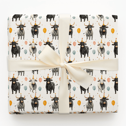 Birthday Stampede - Wrapping Paper - Aspen & Arlo