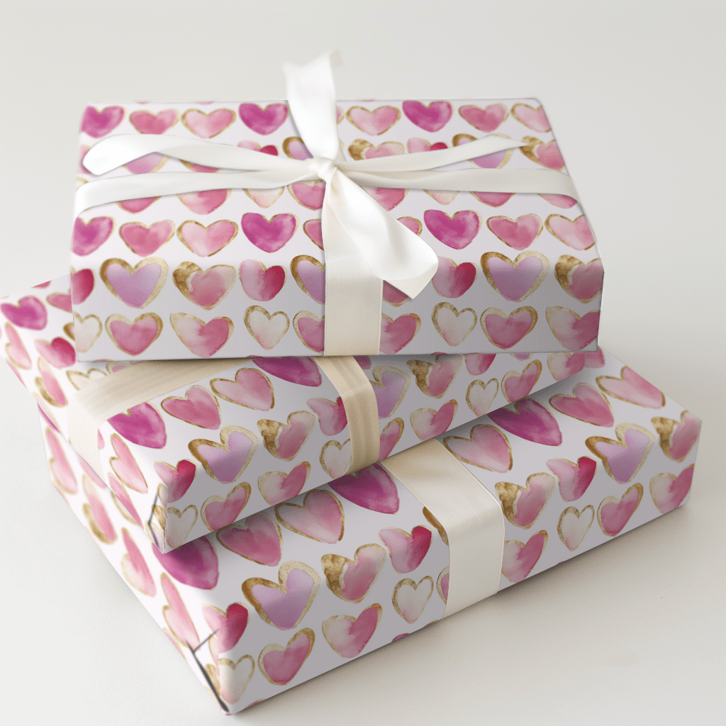 Blush Over You - Wrapping Paper - Aspen & Arlo