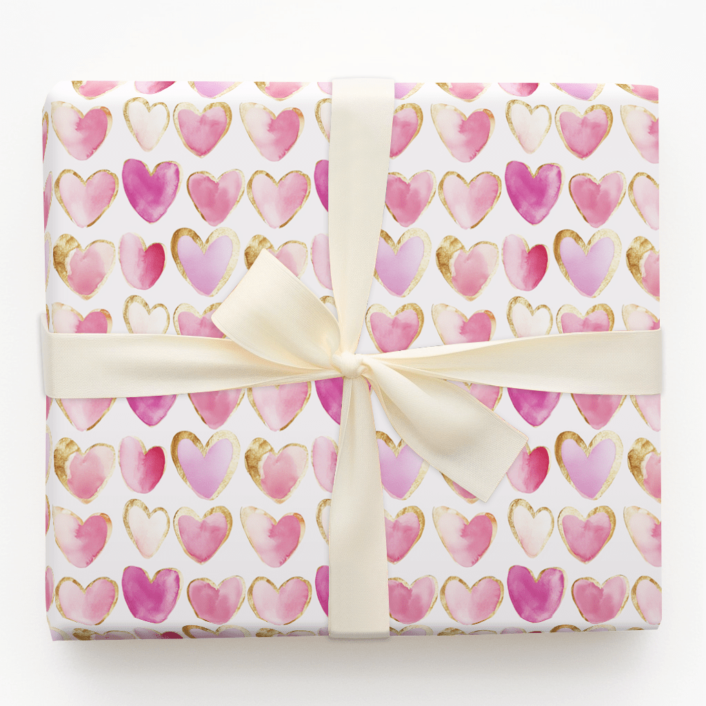 Blush Over You - Wrapping Paper - Aspen & Arlo