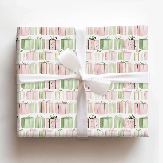 Blush and Bows - Wrapping Paper - Aspen & Arlo