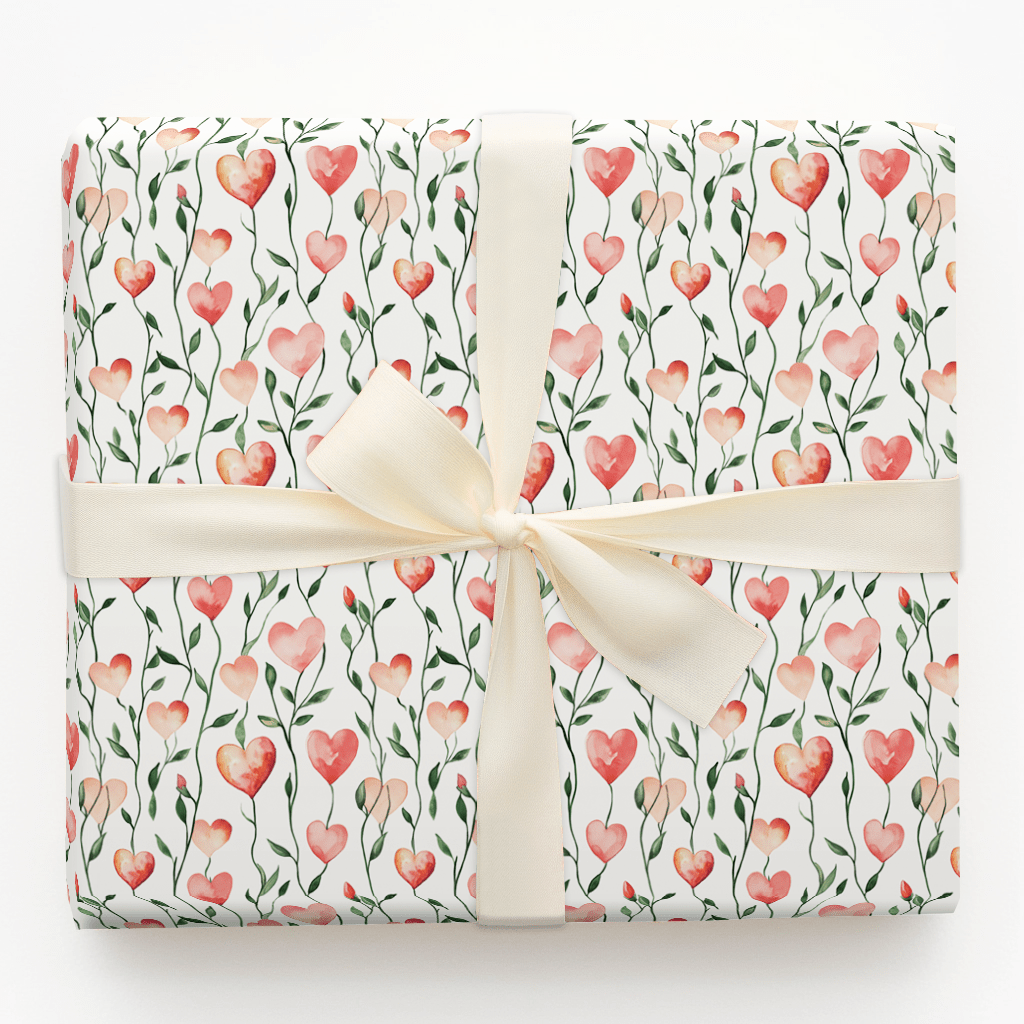 Blushing Buds - Wrapping Paper - Aspen & Arlo
