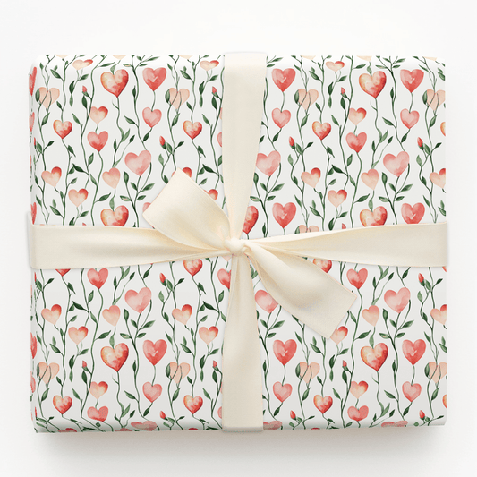 Blushing Buds - Wrapping Paper - Aspen & Arlo