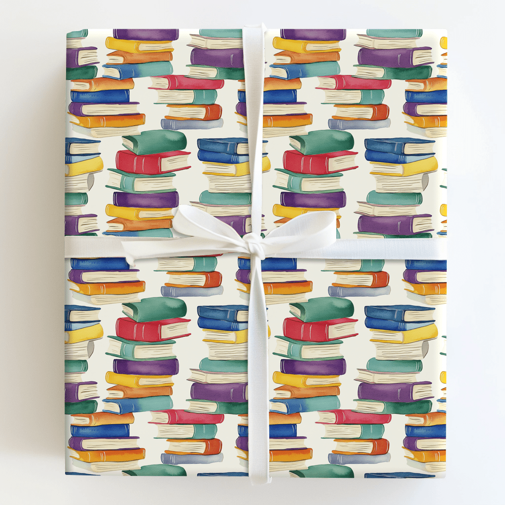 Book It Wrapping Paper: Classic Book Gift Wrap for Readers – Aspen & Arlo