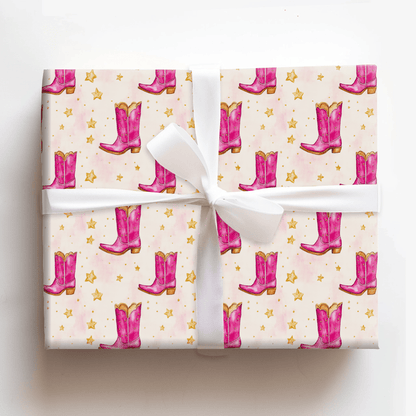 Boot Scootin Birthday - Wrapping Paper - Aspen & Arlo