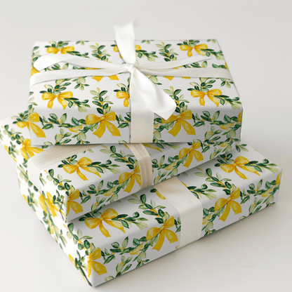 Bow Bright - Wrapping Paper - Aspen & Arlo