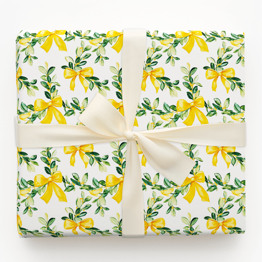 Bow Bright - Wrapping Paper - Aspen & Arlo