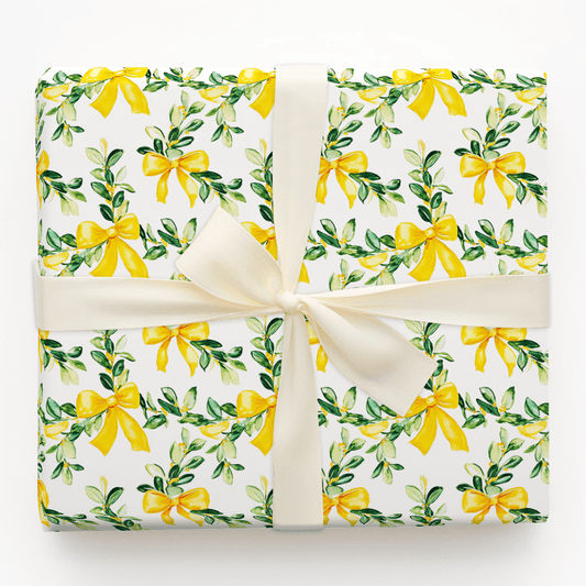 Bow Bright - Wrapping Paper - Aspen & Arlo