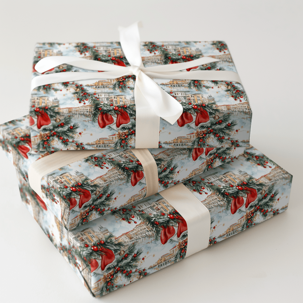 Bridge to Venice - Wrapping Paper - Aspen & Arlo