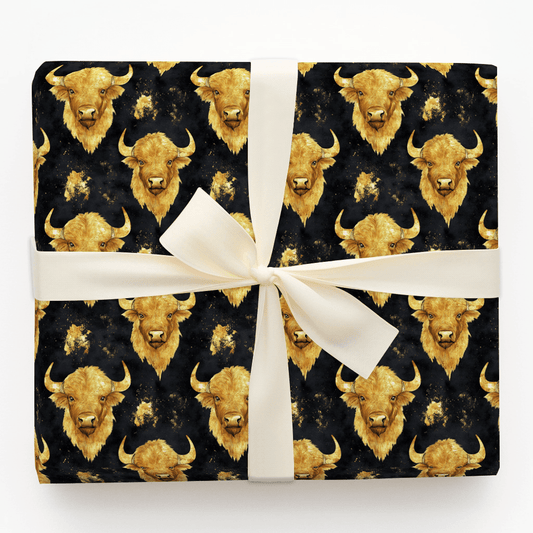 Buffalo Gold - Wrapping Paper - Aspen & Arlo